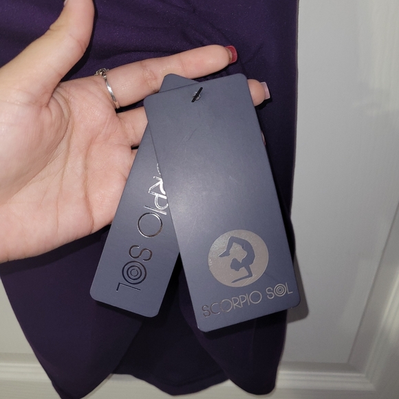 Scorpio Sol Purple Active Top ( Large ) - Picture 3 of 5